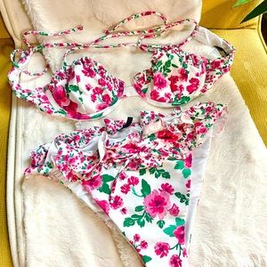 For Love & Lemons-Carnation Bikini Top &  bottom